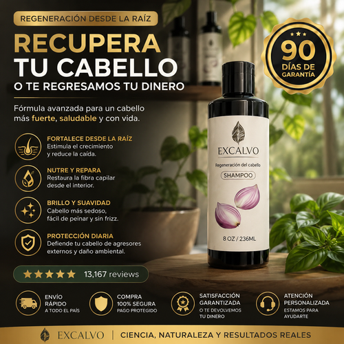 Recupera Tu Cabello Desde La Raíz O Te Devolvemos Tu Dinero